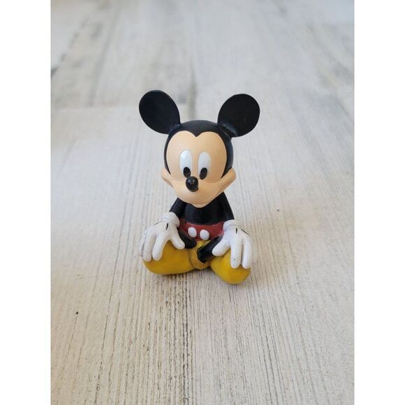 Mickey Mouse sitting criss cross happy minifigure Disney home decor - Picture 2 of 7